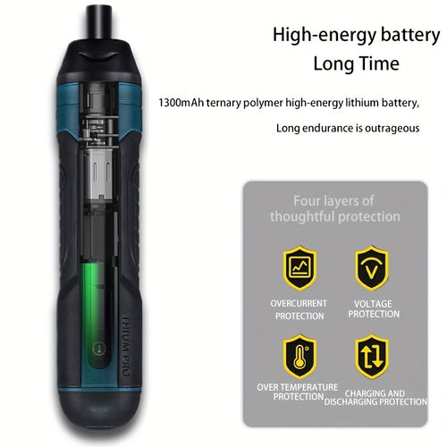 Tournevis Sans Fil Rechargeable Polyvalent